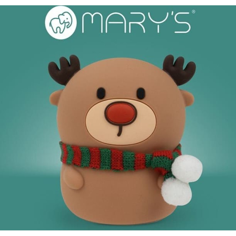 Mary's MW61419 Lampka nocna LED Reniferek z szalikiem
