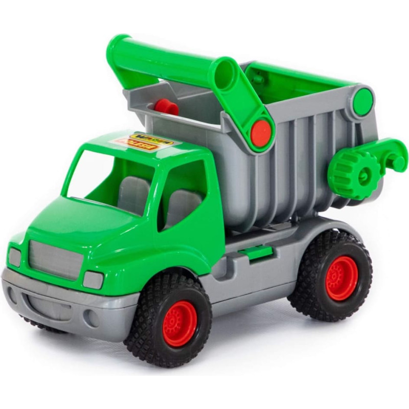 Polesie Dump truck KonsTrak green in net 26 cm 0575