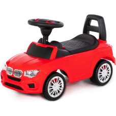 Polesie Push toy car with sound, red 84583