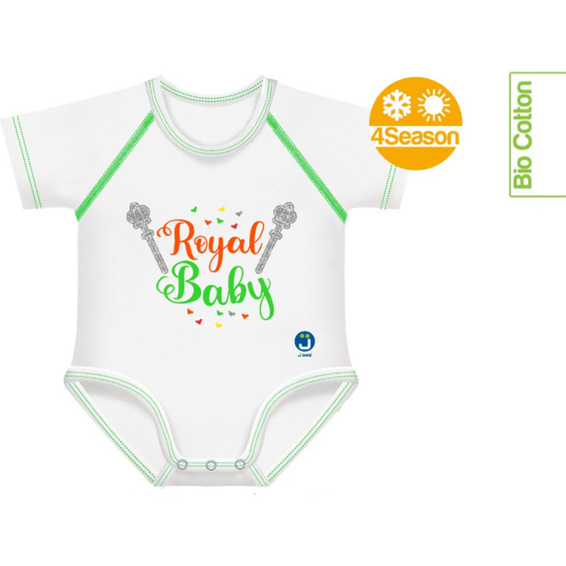 Growing body Bio Cotton 4Season 0-36m royal