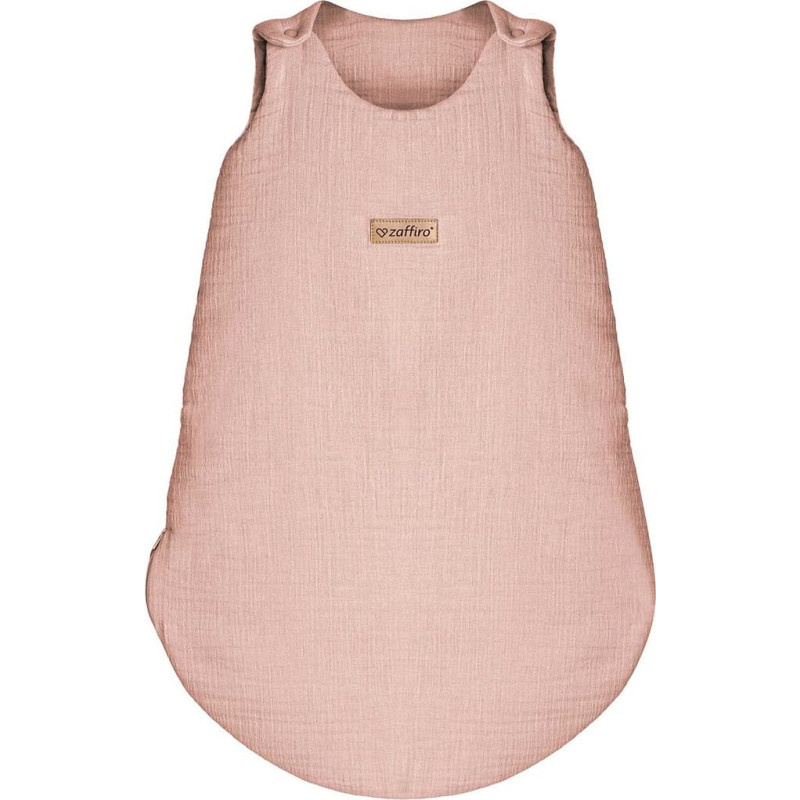 Sleeping bag muslin 1,5 TOG Malaga 0-6m baby pink