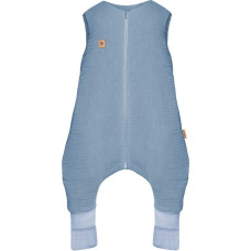 Sleeping bag with legs muslin 2,5 TOG Malaga 2-4y baby blue