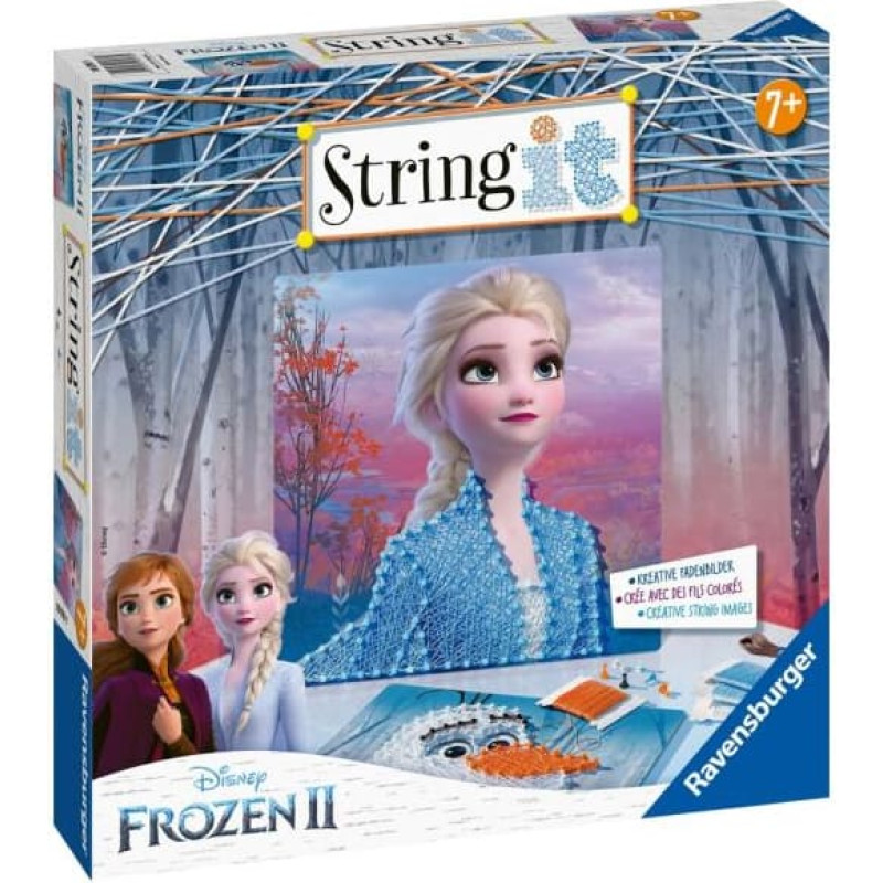 Ravensburger Craft Kit – String it Mini: Frozen