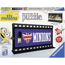 Ravensburger 3D Puzzle, 108 pcs, Minions