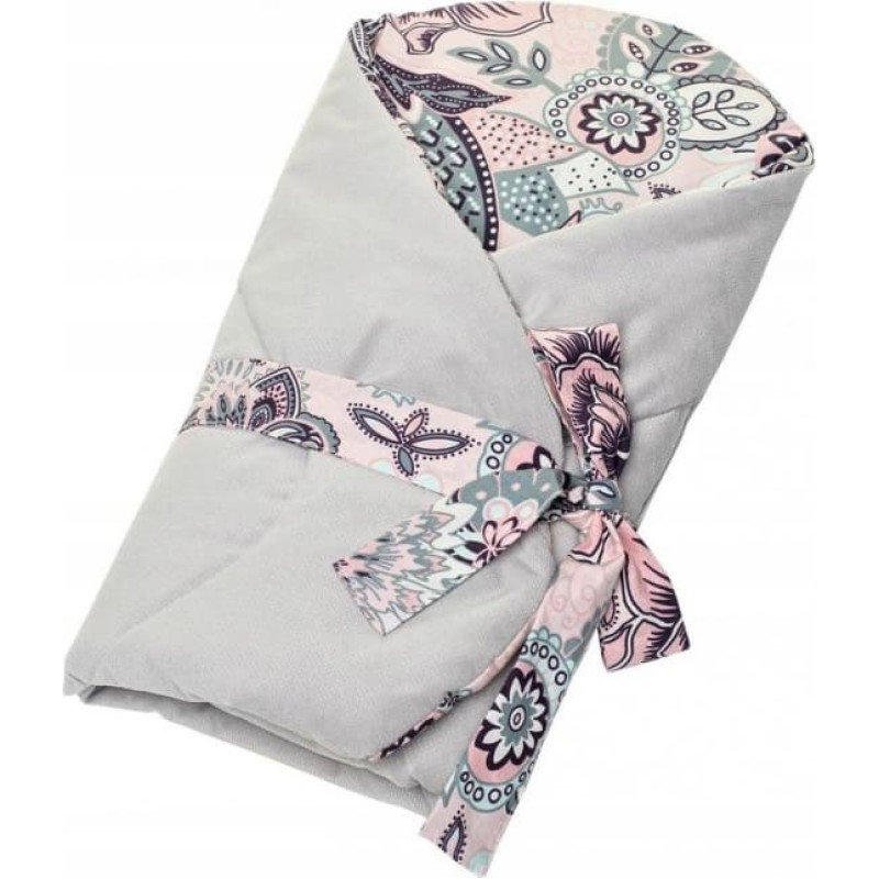 Infantilo Stūrītis-sega ar kokosa ieliktni BOHO VELVET (321) [A]