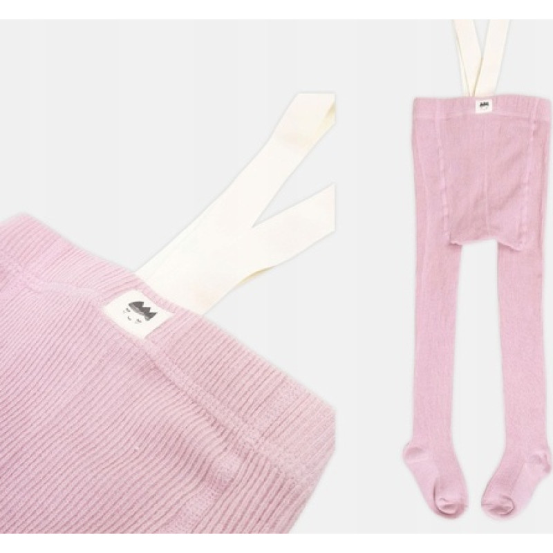 Yo Baby Zeķubikses ar bik&scaron;turiem RAB-0047 92-98 PINK