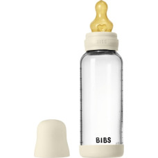 Bibs Glass Baby Bottle 240ml Ivory