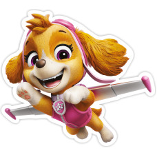 Nickelodeon Dekoracje WALL DECORATION PAW PATROL