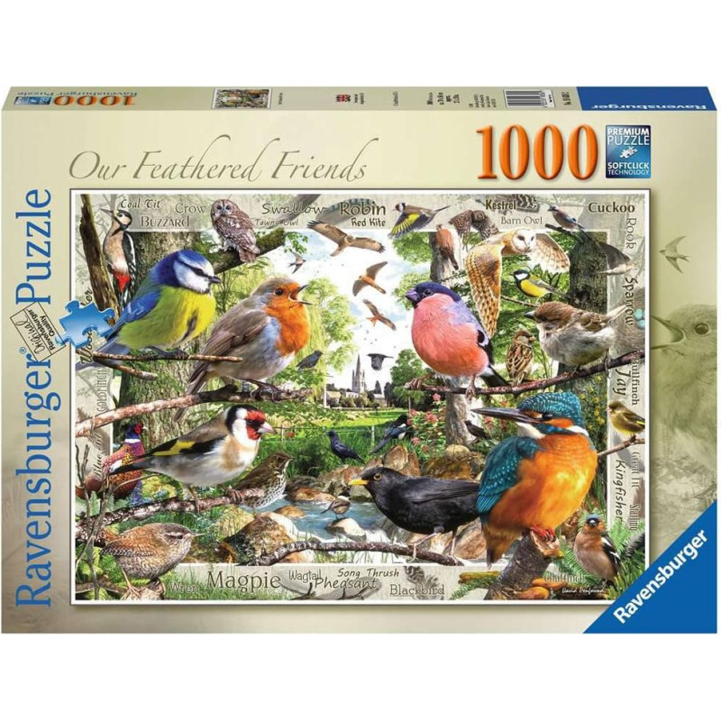 Ravensburger Puzzle 1000 Our Feathered Friends
