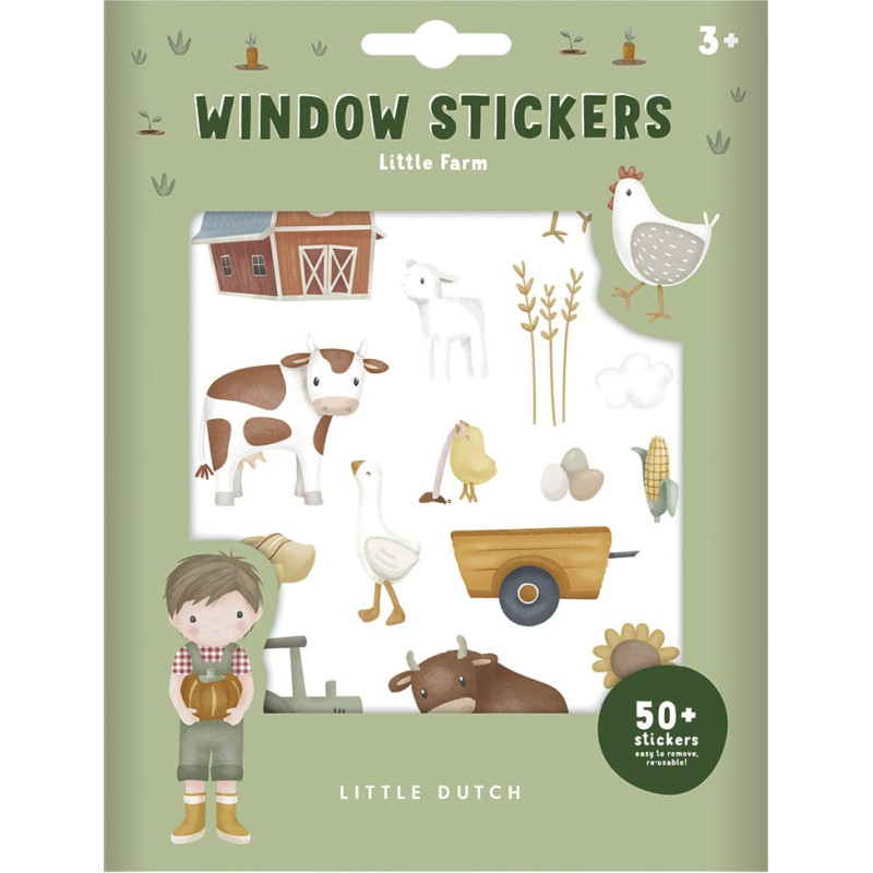 Little Dutch Window Stickers Little Farm