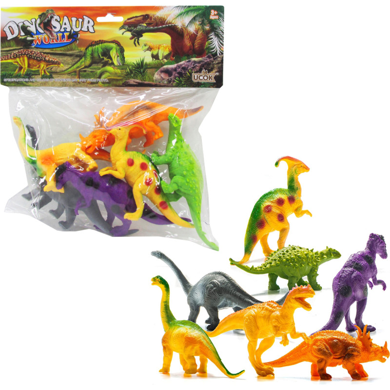 DINOZAURY 6 SZTUK