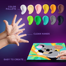 Okto Creative set Modelling clay - 3D painting Koala (30*30 cm)