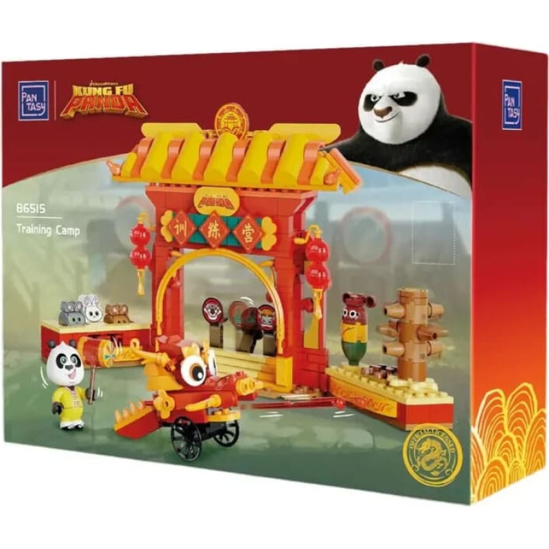 Pantasy klotsikomplekt Kung Fu Panda treeninglaager 447 tk