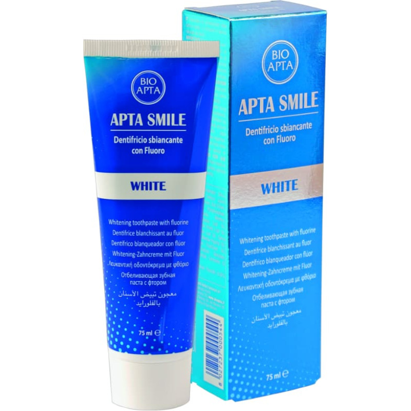 Bioapta Aptasmile (whitening toothpaste with plant oils and extracts) 75ml
