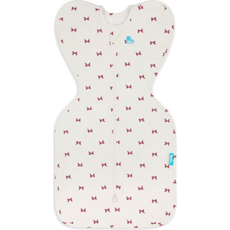 Love To Dream SWADDLE UP 1.0T STRETCH COTTON BOWS NB