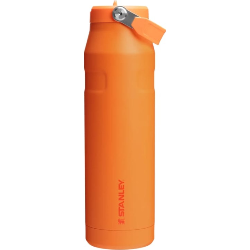 Stanley Termopudele ar salmiņu The IceFlow Bottle Flip Straw 2.0 1,06L oranža