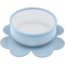 Baboo Silicone Suction Bowl Blue Haze