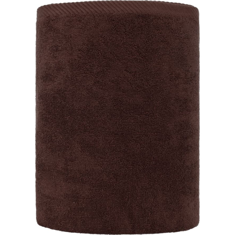 RĘCZNIK HOTELOWY AURORA 90X180 DWUPĘTELKOWY BRĄZ 450 g/m2 BAW.