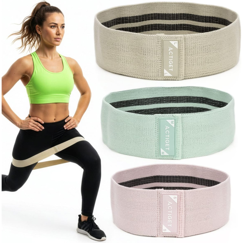 Springos Treeningu vastupanukummide komplekt 3 tk ACT0107