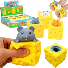 Pigistatav stressipall Juust hiirega