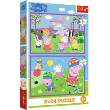 ŚWINKA PEPPA NA PLACU ZABAW *2x24*