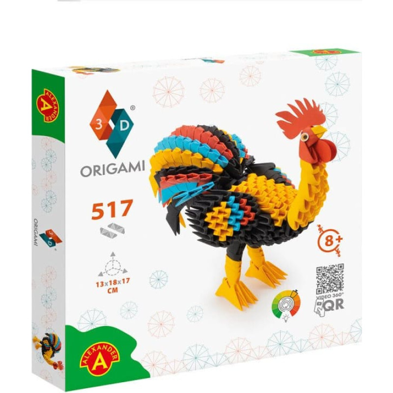 Alexander Origami 3D konstruktor - Kukk