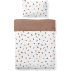 Albero Mio Pościel C-2 muślinowa 135x100,60x40 Vintage Teddy CM1