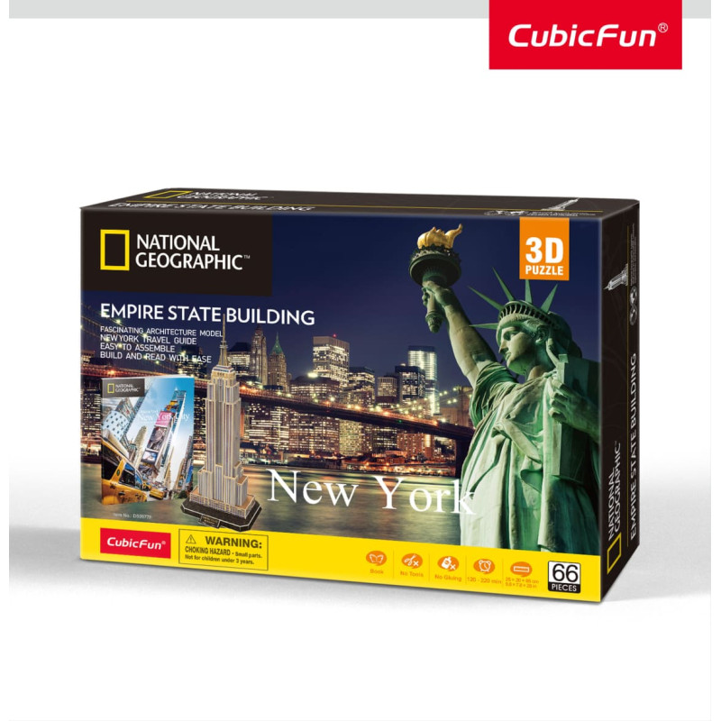 Cubic Fun CUBICFUN NG 3D dėlionė &bdquo;Empire State Building&ldquo;