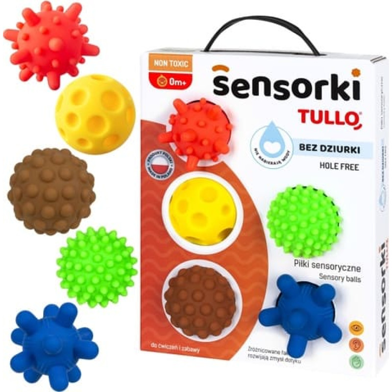 Tullo sensoorsed pallid Sensorki ilma auguta, 5 tk, 800