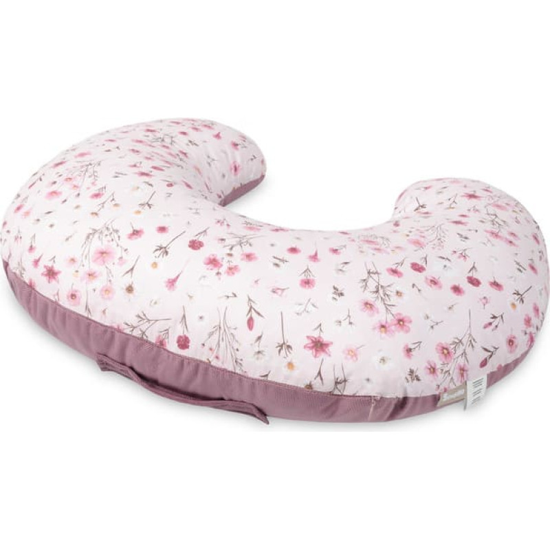 Sensillo FEEDING PILLOW VELVET BLOOM PINK