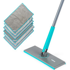 Beldray LA00000020UFEU7 Anti-Bac Clip-To-Grip Floor Mop & Cloth Set