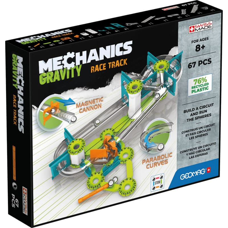 Geomag Magnetkonstruktor - Mehaanika - V&otilde;idus&otilde;idurada (67 vnt.)