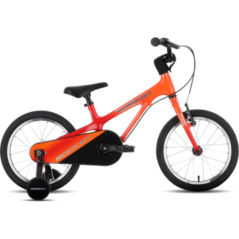 Tabou &Uuml;likerge laste jalgratas TABOU Rocket MG, 16" punane-oranž