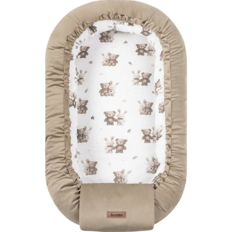 Sensillo BABY NEST VELVET 80x45 FRIENDS