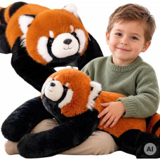 Woopie Red Panda Weighted Sensory Teddy Bear 1.5kg