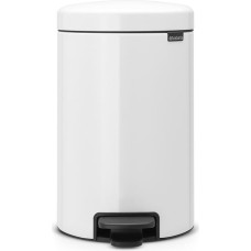 BRABANTIA Pedaaliga prügikast NewIcon, 12 l, White