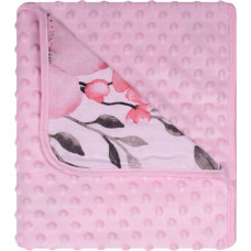 DUET BABY Pleed Minky+Cotton Print  art. 625 Rabbit pink (746256)