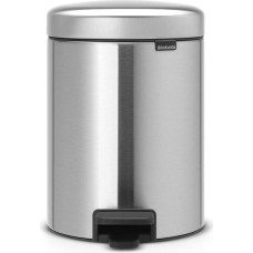 BRABANTIA Pedaaliga prügikast NewIcon, 5 l, Matt Steel 112645