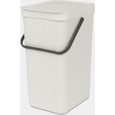 BRABANTIA prügikast Sort & Go, 16L, Light Grey