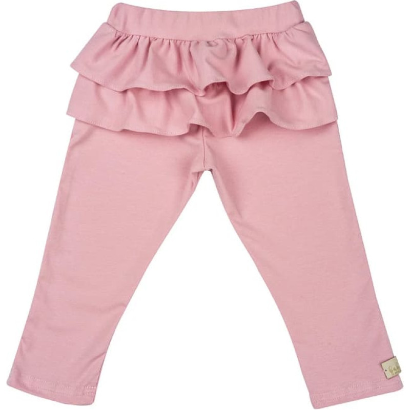 Baby In World BABY 01289 Leginsy dziewczęce brudny r&oacute;ż 56/62