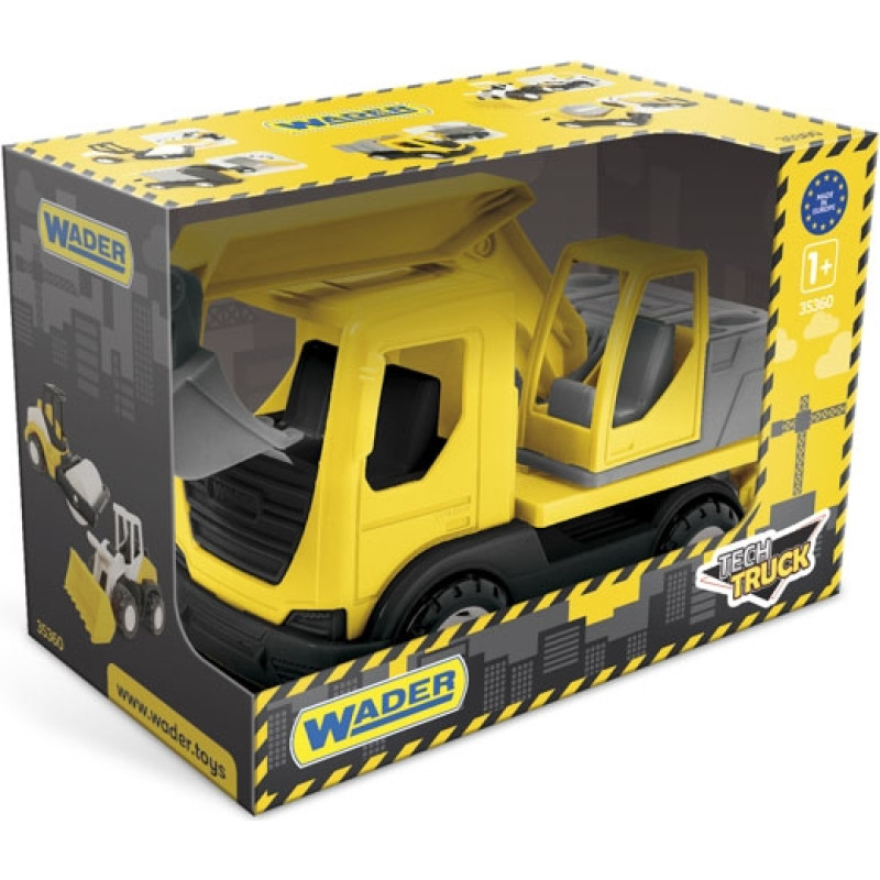 Wader 35366 Tech Truck koparka w kartonie