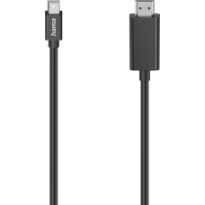 Hama 00200711 Video Cable, Mini-DI Plug - HDMI Plug, Ultra-HD 4K, 1.5m