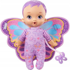 Minikid Doll - 89069 / HBH39  - MY BABY GARDEN - SOFT DOLL - BUTTERFLY - PURPLE