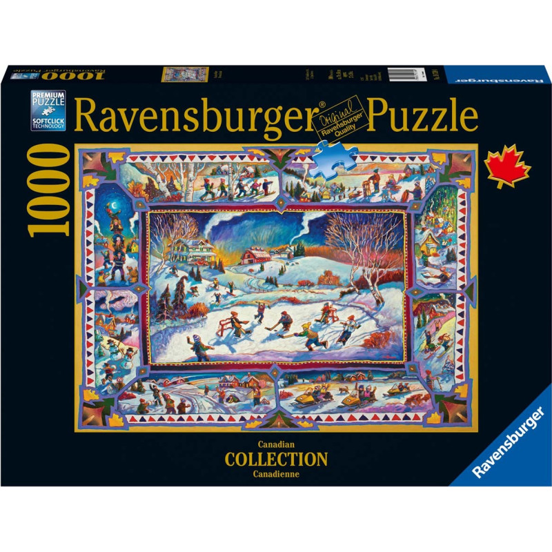 Ravensburger puzzle Canadian Winter 1000p 19759