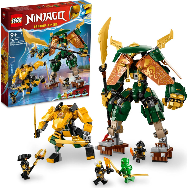 Lego 71794 Lloyd and Arins Ninja Team Mechs