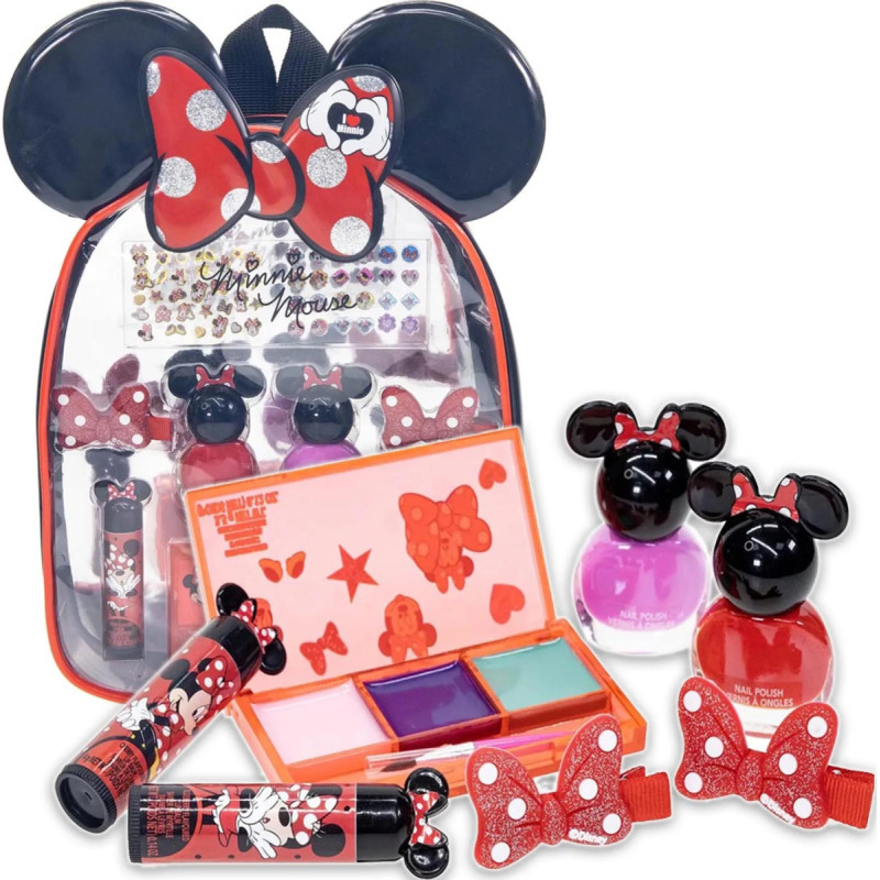 Townley Disney Minnie Mouse - Cosmetic Makeup Gift Bag Set MB1344GA