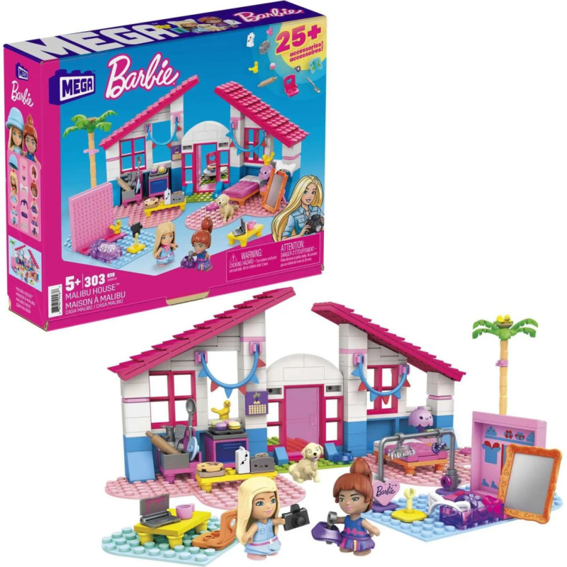 Barbie Construx Malibu Dream House GWR34