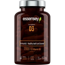 Trec Vitamiinikapslid TREC ESSENSEY D3 120 kapslit