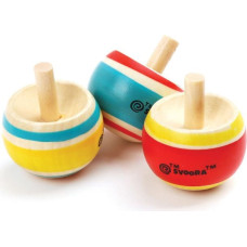 Svoora - Tagurpidi pöörlev puidust vurr - Klassikaline (1 tk., 3 kujundust)