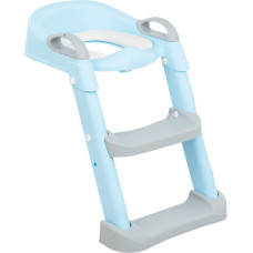 Toilet seat with ladder Lea Blue